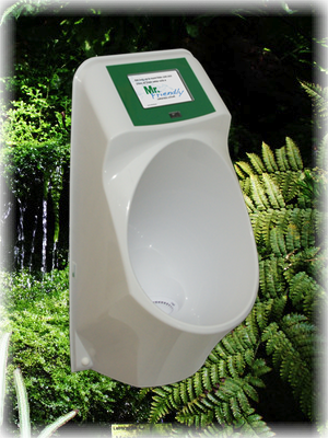 Waterless urinal