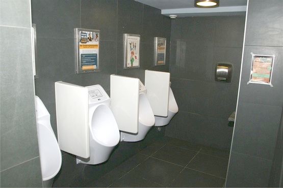 Waterloos/watervrij urinoir Cafe Hofman Utrecht